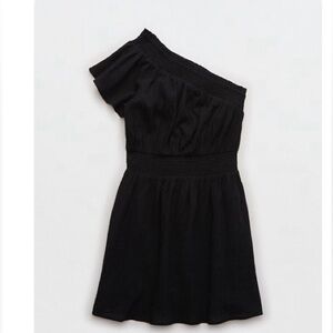Aerie one shoulder dress